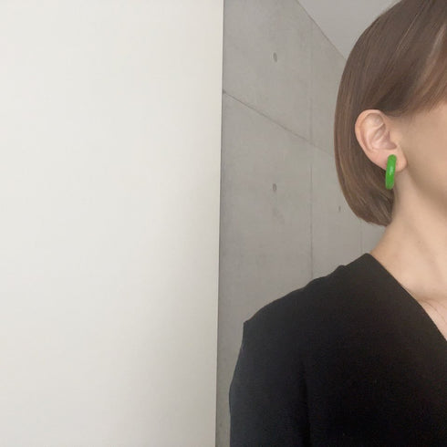 Big hoop earring